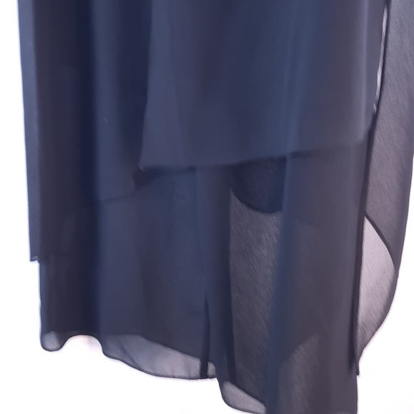 Plus Size 14 Tradition Black sheer skirt dress evening party pants - Picture 5 of 16